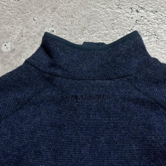 Mammut Phase Jacket, Full-Zip Mid-Layer Fleece, Dark Blue (Size M) - Picture 11 of 11